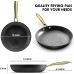 imarku Cast Iron Skillets, 12 Inch Cast Iron Pan, Professional Non Stick Frying Pans Long Lasting Nonstick Frying Pan Nonstick Pan, Stay Cool Handle, Ea