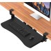 Keyboard Tray Under Desk,Pull Out Keyboard & Mouse Tray with Heavy-Duty C Clamp Mount,32(37 Including Clamps) x11.8 in Slide Out Platform Computer Drawer,Suitable for Office