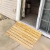 Wooden Transition Ramp for Front/Back Door Steps, Porch Entrance Threshold Ramps(Size : 113х47x 8cm)