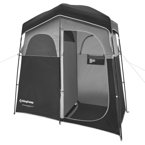 KingCamp Marasusa II Shower Tent Camping Changing Tent Toilet Toilet Tent 2 People