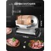 200W Electric Deli Meat Slicer, 7.5" Removable Stainless Steel Blade, Adjustable Thickness, Child Lock - For Home Use