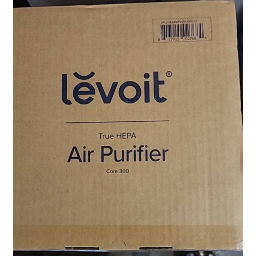 LEVOIT Air Purifier for Home Allergies Pets Hair in Bedroom, Covers Up to 1095 ft² by 45W High Torque Motor, 3-in-1 Filter with HEPA sleep mode, Remove Dust Smoke Pollutants Odor, Core300-P, White