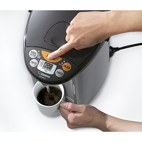 Zojirushi CD-WCC30 Micom Water Boiler & Warmer, Silver