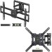 USX MOUNT Full Motion TV Wall Mount for Most 47-84 inch TV, Max VESA 600x400mm, Holds up to 132lbs & USX MOUNT Full Motion TV Mount for 26-55" TVs, VESA 400x400mm Up to 77lbs