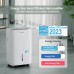 Waykar 120 Pints Energy Star Dehumidifier for Spaces up to 6,000 Sq. Ft at Home, in Basements and Large Rooms with Drain Hose and 1.14 Gallons Water Tank (JD025CE-120)