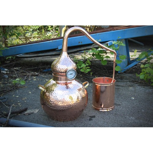 Alchemade 5 Gallon (20L) Premium Soldered Alembic Still With Thermometer