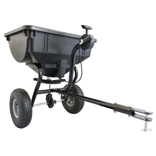 Agri-Fab 45-0530 Tow Behind Broadcast Spreader, 14,000 sq-ft Coverage Area, 120 in W Spread, 80 lb Hopper