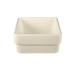 Porcher 15110-00.071 Petite Square Basin, Biscuit