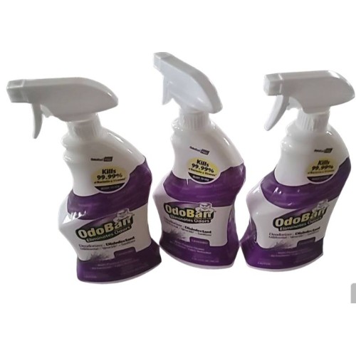 OdoBan Clean Control RTU Odor Eliminator, Lavender Scent, 32oz Spray Bottle