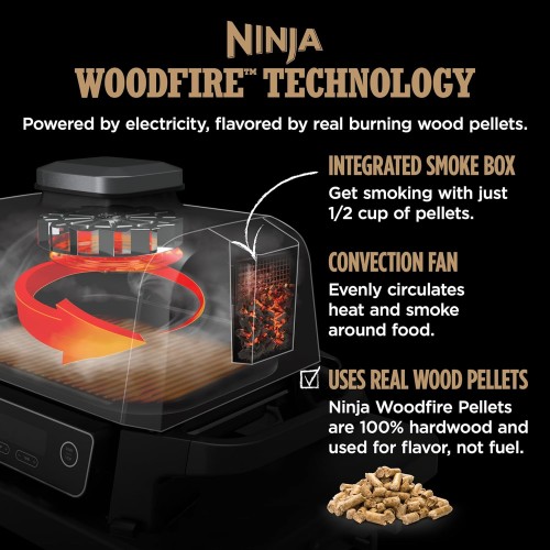 Ninja Woodfire Grill - Charcoal - OG701