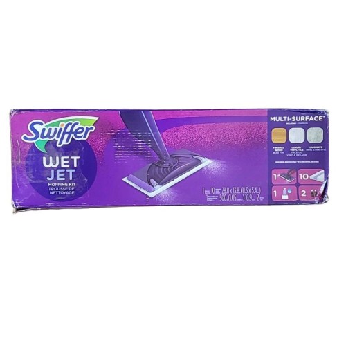 Swiffer WetJet Hardwood And Floor Spray Mop Cleaner Starter Kit