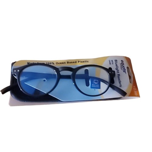 Equate Unisex Kai Bluelight Reading Glasses with Case