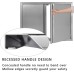 Outdoor Kitchen Door (35" W x 24" H), 304 Brushed Stainless Steel BBQ Access Doors for Outdoor Kitchen, Outdoor Cabinet, Barbeque Grill or BBQ Island