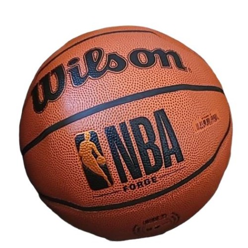 WILSON NBA Forge Series Indoor/Outdoor Basketball - Forge, Brown, Size 6-28.5"