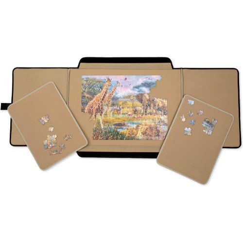 Bits and Pieces - 1000 Piece Size Porta-Puzzle Jigsaw Caddy - Puzzle Accessories - Puzzle Table - 22½" X 31½"