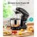 Facelle Electric Stand Mixer, 660W 6 Speed Kitchen Mixer with Pulse Button, Attachments include 6.5 QT Bowl, Dishwasher Safe Beater, Dough Hook, Whisk & Splash Guard for Dough, Baking, Cookie