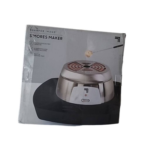 Sharper Image Electric Tabletop Indoor S'mores Maker 6 Skewer Set