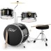 Eastar Drum Set 14'' for Kids Beginners,3 Piece with Bass