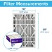 Filtrete 16x25x5, AC Furnace Air Filter, MPR 1550 DP, Healthy Living Ultra Allergen Deep Pleat, 1-Pack (Actual Dimensions 15.62x24.12x4.87)