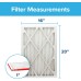 Filtrete 16x20x1 Air Filter, MPR 1000, MERV 11, Micro Allergen Defense 3-Month Pleated 1-Inch Air Filters, 2 Filters