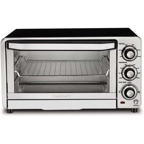 Cuisinart TOB-40N Custom Classic Toaster Oven Broiler, 17 Inch, Black