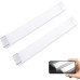 2FT LED Light Fixture, 26W 2300LM 6500K Daylight White, 2 Foot LED Tube Flush Mount Light, LED Ceiling Lighting Fixture for Kitchen Garage Closet Laundry(2 Pack)