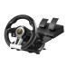 PC Steering Wheel PXN-V3IIIB Gaming Racing Wheel with Line Pedals Vibration Feedback Racing Wheel for Xbox one, Xbox series s/x, PS4, PS3, Switch, PC Used - Good