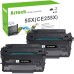 Aztech 55X CE255X Compatible For HP 55X CE255X Toner Cartridge For HP LaserJet P3015dn P3010 HP LaserJet P3015x P3015 P3015d P3015n HP Laserjet Pro 500 MFP M521dn M521dw M525dn M525f Printer 2-Pack