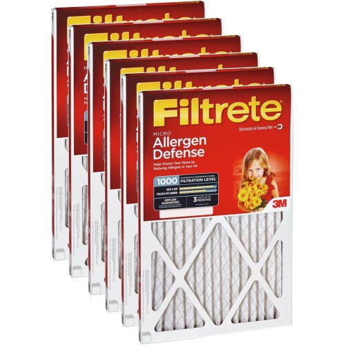 3m Filtrete Air Filter 20 " X 30 " X 1 " Fiberglass Merv 11