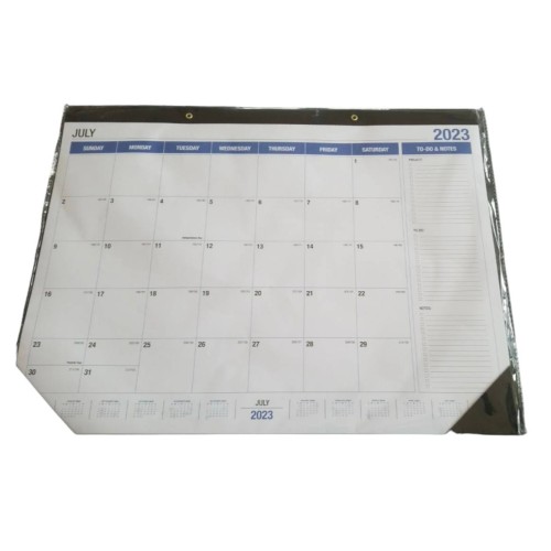 Monthly Desk Pad Calendar 2023