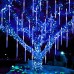 LED Light Meteor Shower Rain Lights, 8 Tube 30cm