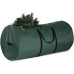 Christmas Tree Storage Bag Cylindrical Oxford Cloth Christmas Tree Storage Bag, Large Waterproof and Dust-Proof Handle Zipper Storage Bag (Color : Green, Size : 30x60in)