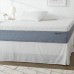 Amazon Basics Cooling Gel-Infused, Medium-Firm Memory Foam Mattress, CertiPUR-US Certified - Queen Size, 80 x 60 x 12 inches, White