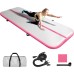 Tumbling Gymnastics Mat Inflatable 10ft 13ft 16ft 20ft Gym Tumble Mats 4 Inch Thickness for Home Use/Training/Cheerleading/Yoga/Water Fun with Electric Pump