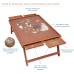 Bits and Pieces - Jumbo Puzzle Plateau Lounger with Cover, Legs, and Storage Drawers - 1500 pc Puzzle Accessories - Portable Puzzle Table