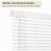 ACHIM Cordless GII Morningstar White 1" Light Filtering Mini Blind