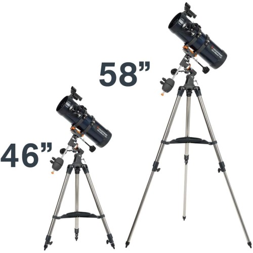 Celestron AstroMaster 114EQ Newtonian Telescope - Black