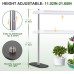 FOXGARDEN Grow Light Stand, 108 LEDs Plant Grow Lamp for Indoor Plants Full Spectrum, Auto 4/8/12H Timer, 6 Dimmable Levels, Height Adjustable, Iron Frame, Ideal for Seedling Veg Flower