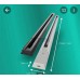 Spotlight Led Track Light Track Bar Copper Core Two-Wire Guide Rail Slide 1 M 1.5 M 2M Aluminum Case Flat