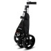 JANUS Golf Cart, Foldable Golf Push cart, Golf Bag cart，Golf Pull cart with Phone Holder and Storage Bag