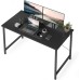 CubiCubi Computer Desk, 47 inch Home Office Desk, Modern Simple Style PC Table for Home, Office, Study, Writing, Black