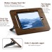 AFOOYO Bamboo iPad Drawing Stand Tablet Stand - Portable & Adjustable 5 Angles for Laptop, Laptop Stand Riser,Book Reading Stand,Compatible with 12.9 inch iPad Pro-3rd - 6th Gen(Walnut Varnish)