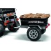 Peg Perego Adventure Trailer Ride On, Black