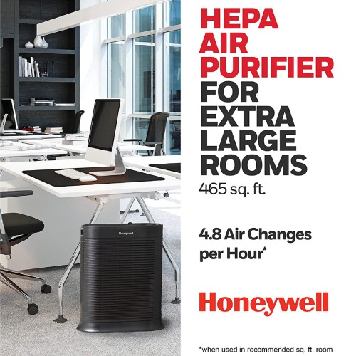 Honeywell True HEPA Air Purifier Allergen Plus Series For Extra Large Rooms - Black, HPA300