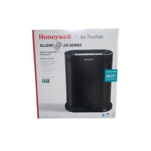 Honeywell True HEPA Air Purifier Allergen Plus Series For Extra Large Rooms - Black, HPA300