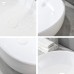 VAPSINT 27.9"x20.1" Modern Oval Procelain Above Counter White Ceramic Bathroom Vessel Sink, Countertop Bowl sinks for Bathrooms Lavatory Vanity Sink VA-JLJ-317-2