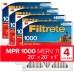 Filtrete 20x20x1 Air Filter, MPR 1000, MERV 11, Micro Allergen Defense 3-Month Pleated 1-Inch Air Filters, 4 Filters