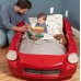 Step2 Roadster Toddler-to-Twin Bed, Crib to Twin Transition Race Car Bed, Adjustable, Ages 3+ Years Old, Easy Assembly, Red