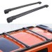 2Pcs Cross Bar Roof Rail Rack Crossbar Fits for GWM Tank 300 2020 2021 2022 2023 Black