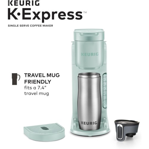 Keurig K-Express Coffee Maker, Single Serve K-Cup Pod Coffee Brewer, Mint